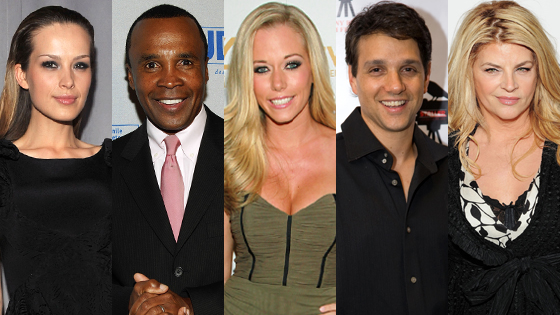 Ralph Macchio, Kendra Wilkinson, Petra Nemcova, Sugar Ray Leonard, Kirstie Alley Ralph Macchio, Kendra Wilkinson, Petra Nemcova, Sugar Ray Leonard, Kirstie Alley